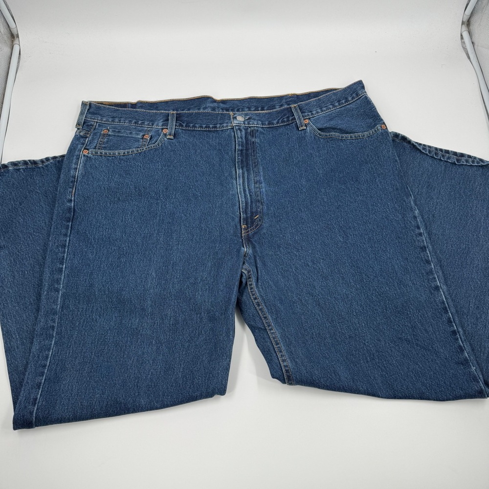 Levis 550 Relaxed Fit Tapered Leg Blue Jeans Mens 48x32 01550-4886